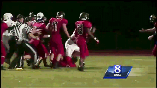 Illustration for article titled High School Player Rips Off Opponent's Helmet, Beats Him With It